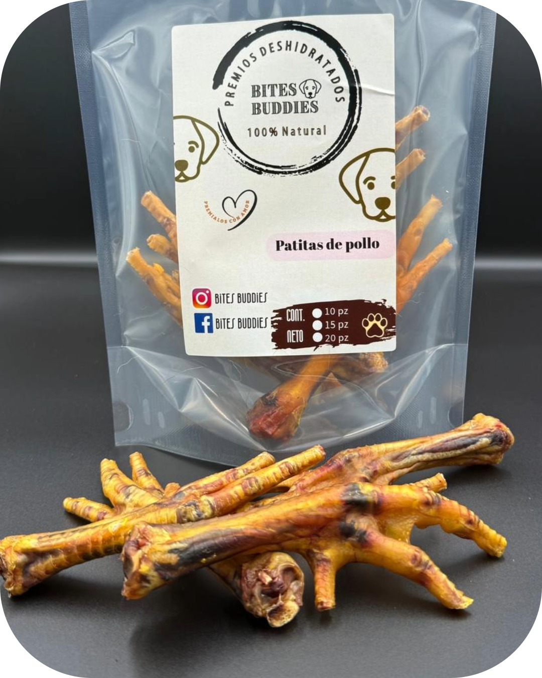 Patitas de pollo 10 pz