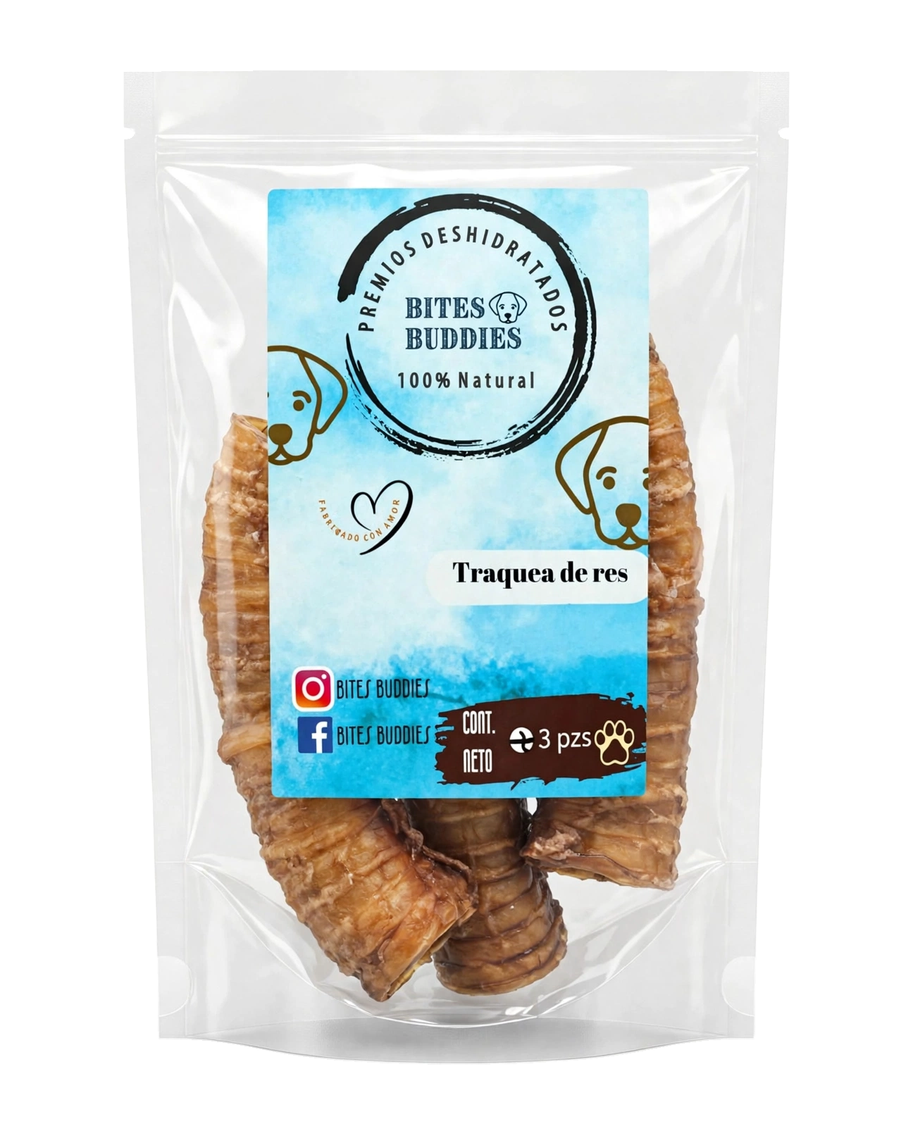 Traquea de res 3 pz - fotografía 1